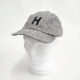 go to Hollywood メルトン Hロゴキャップ 1488015 キッズ ウールナイロン 帽子 キャップ グレー レディース ゴートゥーハリウッド【中古】6-1001T◎