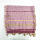 tamaki niime ウールコットン roots shawl スクエア ショール ストール ストール ピンク 多色 レディース 玉木新雌/タマキニイメ【中古】6-0914T◎