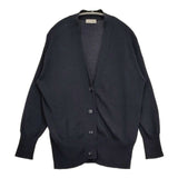 MARGARET HOWELL 578-2264001 LONG STAPLE COTTON KNIT 日本製 カーディガン 22AW ネイビー レディース マーガレットハウエル【中古】6-0810M∞