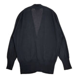 MARGARET HOWELL 578-2264001 LONG STAPLE COTTON KNIT 日本製 カーディガン 22AW ネイビー レディース マーガレットハウエル【中古】6-0810M∞