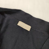 MARGARET HOWELL 578-2264001 LONG STAPLE COTTON KNIT 日本製 カーディガン 22AW ネイビー レディース マーガレットハウエル【中古】6-0810M∞