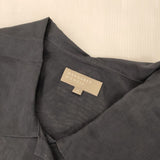 MARGARET HOWELL オーガンジーシアーシャツ 578-2253011 COTTON ORGANZA 長袖シャツ ネイビー レディース マーガレットハウエル【中古】6-0810M∞