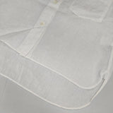 MARGARET HOWELL SOFT LINEN 578-2151001 ノースリーブ ブラウス シャツ ホワイト レディース マーガレットハウエル【中古】6-0615S∞