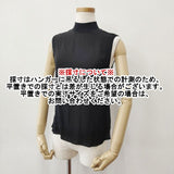 VINCE. シルク ハイネック XS ノースリーブ ブラウス シャツ ブラック レディース ヴィンス【中古】6-0615S∞