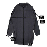 JOURNAL STANDARD カシミヤ100％ セーター ニット チャコールグレー レディース ジャーナルスタンダード【中古】6-0907T∞
