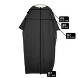 evam eva supima cotton one-piece スーピマコットンワンピース サイズM 定価34100円 E261C071 26SS ブラック レディース エヴァムエヴァ【中古】6-0320M♪
