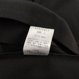 evam eva no-collar coat ウールノーカラーコート E251T017 サイズ1 コート 25SS ブラック レディース エヴァムエヴァ【中古】6-0320M♪