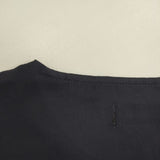 JOURNAL STANDARD L'essage 定価13000円 半袖 ブラウス シャツ ネイビー レディース ジャーナルスタンダードレサージュ【中古】6-0615S∞