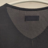 JOURNAL STANDARD L'essage 定価13000円 半袖 ブラウス シャツ ネイビー レディース ジャーナルスタンダードレサージュ【中古】6-0615S∞