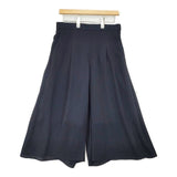 JOURNAL STANDARD L'essage ポリエステル ワイド パンツ ネイビー レディース ジャーナルスタンダードレサージュ【中古】6-0615M∞