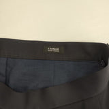 JOURNAL STANDARD L'essage ポリエステル ワイド パンツ ネイビー レディース ジャーナルスタンダードレサージュ【中古】6-0615M∞