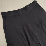 JOURNAL STANDARD L'essage ポリエステル ワイド パンツ ネイビー レディース ジャーナルスタンダードレサージュ【中古】6-0615M∞