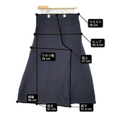JOURNAL STANDARD L'essage ポリエステル ワイド パンツ ネイビー レディース ジャーナルスタンダードレサージュ【中古】6-0615M∞