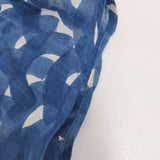 mina perhonen aalto リネンワンピース ドレス サイズ36 定価52000円 ss3074 ワンピース ブルー レディース ミナペルホネン【中古】6-0515S◎