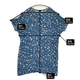 mina perhonen aalto リネンワンピース ドレス サイズ36 定価52000円 ss3074 ワンピース ブルー レディース ミナペルホネン【中古】6-0515S◎