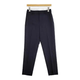 BEAUTY&YOUTH UNITED ARROWS WEB限定 ダブルクロス テーパード パンツ 1614-144-5967 スラックス パンツ ネイビー レディース ビューティアンドユース【中古】6-0513G∞