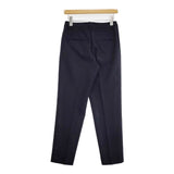 BEAUTY&YOUTH UNITED ARROWS WEB限定 ダブルクロス テーパード パンツ 1614-144-5967 スラックス パンツ ネイビー レディース ビューティアンドユース【中古】6-0513G∞