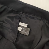 BEAUTY&YOUTH UNITED ARROWS WEB限定 ダブルクロス テーパード パンツ 1614-144-5967 スラックス パンツ ネイビー レディース ビューティアンドユース【中古】6-0513G∞