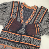 Mame Kurogouchi Fair Isle Knitted Dress ニットドレス 定価75900円 MM22FWKN027 ワンピース グレー レディース マメクロゴウチ【中古】6-0513M∞