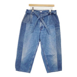 SEEALL 再構築 リメイクデニム RECONSTRUCTED STRING DENIM サイズ3 デニムパンツ ブルー レディース シーオール【中古】6-0907G∞