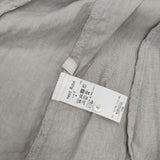 nest Robe 01175-1112-44 リネン 2way ブラウス シャツ ベージュ レディース ネストローブ【中古】6-0507M∞