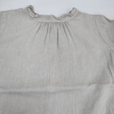 nest Robe 01175-1112-44 リネン 2way ブラウス シャツ ベージュ レディース ネストローブ【中古】6-0507M∞