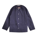 MACKINTOSH PHILOSOPHY レインウェザークロスノーカラーミドルジャケット 定価39600円 H5F05-520-29 ジャケット 24SS ネイビー レディース マッキントッシュフィロソフィー【中古】6-0513M∞