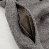 ACNE STUDIOS ウールアルパカチェスターコート サイズ32 チェスターコート グレー レディース アクネストゥディオズ【中古】6-0914T♪