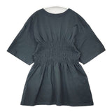 green label relaxing RUSSELL ATHLETIC 別注 シャーリングデザイン RCW-25113GL 半袖Ｔシャツ カットソー グレー レディース グリーンレーベルリラクシング【中古】6-0615S∞