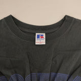green label relaxing RUSSELL ATHLETIC 別注 シャーリングデザイン RCW-25113GL 半袖Ｔシャツ カットソー グレー レディース グリーンレーベルリラクシング【中古】6-0615S∞