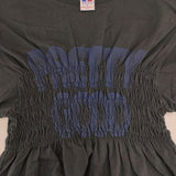 green label relaxing RUSSELL ATHLETIC 別注 シャーリングデザイン RCW-25113GL 半袖Ｔシャツ カットソー グレー レディース グリーンレーベルリラクシング【中古】6-0615S∞