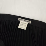 ISSEY MIYAKE プリーツ カットワークデザイン IM12FG923 ロングスカート ブラック レディース イッセイミヤケ【中古】6-0513M∞