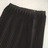 ISSEY MIYAKE プリーツ カットワークデザイン IM12FG923 ロングスカート ブラック レディース イッセイミヤケ【中古】6-0513M∞