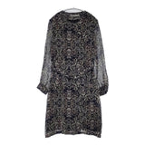 theory luxe シルク シャツワンピース サイズ40 ワンピース ブラック 多色 レディース セオリーリュクス【中古】6-0606G◎