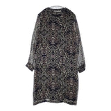 theory luxe シルク シャツワンピース サイズ40 ワンピース ブラック 多色 レディース セオリーリュクス【中古】6-0606G◎