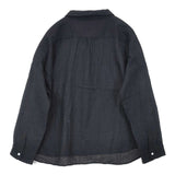 HUIS ウォッシャブルウールワイドブラウス U102-0169-BK ブラウス シャツ ブラック系 レディース ハウス/遠州織物【中古】6-0907T∞