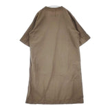 MHL. 595-0157502 DRY COTTON LINEN サイズ1 定価29700円 ワンピース ブラウン系 レディース エムエイチエル【中古】6-0507S∞