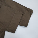 MHL. 595-0157502 DRY COTTON LINEN サイズ1 定価29700円 ワンピース ブラウン系 レディース エムエイチエル【中古】6-0507S∞