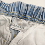 Gramicci DENIM LOOSE TAPERD PANTS デニムルーズテーパードパンツ S GUP2-F1104-D デニムパンツ ミズイロ レディース グラミチ【中古】6-0606G◎