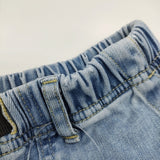 Gramicci DENIM LOOSE TAPERD PANTS デニムルーズテーパードパンツ S GUP2-F1104-D デニムパンツ ミズイロ レディース グラミチ【中古】6-0606G◎