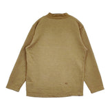 45R/45rpm 裏毛deレイヤードヨットの908Tシャツ カットソー 定価24200円 スウェット カーキ レディース フォーティーファイブアールピーエム【中古】6-0401T♪
