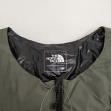 THE NORTH FACE サンダーラウンドネックジャケット サイズM NY81813 定価27500円 ダウンジャケット カーキ メンズ ザノースフェイス【中古】6-0328T♪