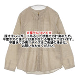 Pal'las Palace 格子と縞 ピンタック コットン サイズ3 チェック PFSH-9629D 長袖シャツ ベージュ ネイビー レディース パラスパレス【中古】6-0606G◎
