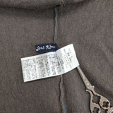 Pal'las Palace リネンウール 変形 セーター ニット グレー レディース パラスパレス【中古】6-0907T∞