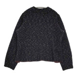 Pal'las Palace 冬霞ニットプルオーバー 定価33000円 KPO25373D サイズ2 セーター ニット 25AW ネイビー レディース パラスパレス【中古】6-0401T♪