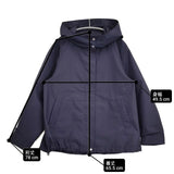 MACKINTOSH PHILOSOPHY レインウェザークロスブルゾン 定価44000円 H5F90-520-29 ジャケット ネイビー レディース マッキントッシュフィロソフィー【中古】6-0520M∞