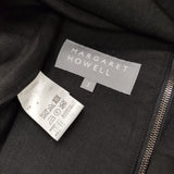 MARGARET HOWELL DENSE LINEN BLOUSON 定価64900円 578-4125003 ジャケット ブルゾン 24SS ブラック レディース マーガレットハウエル【中古】6-0520M∞