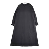 KURASHI&Trips 気軽に着られて、きれい見え ポンチ素材 903-70903659 ワンピース ブラック レディース クラシアンドトリップス/北欧、暮らしの道具店【中古】6-0513M∞