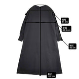 KURASHI&Trips 気軽に着られて、きれい見え ポンチ素材 903-70903659 ワンピース ブラック レディース クラシアンドトリップス/北欧、暮らしの道具店【中古】6-0513M∞