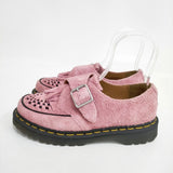 Dr.Martens RAMSEY キルト 定価31900円 モンクストラップ シューズ UK6 レザー 革 スウェード スエード 31501446 シューズ・靴 ピンク レディース ドクターマーチン【中古】6-0423G◎